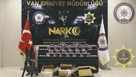 Van'da 113 kilo uyuşturucu madde ele geçirildi