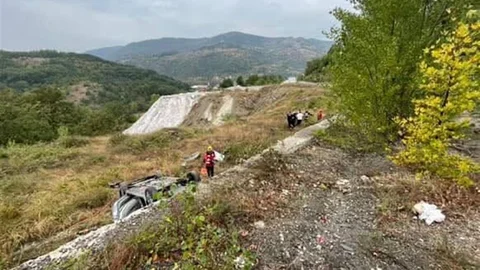 Zonguldak'ta iki ayrı trafik kazasında 2 kişi yaralandı