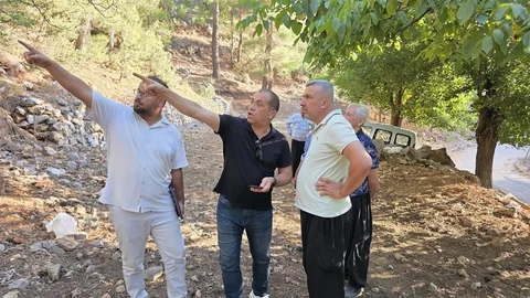 Saimbeyli'de Proje Alanları Ziyareti