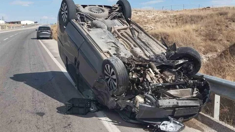 Bayburt'ta trafik kazası