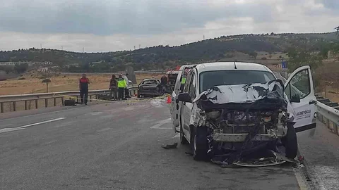 Çekerek’te trafik kazası