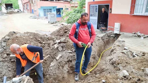Samsun'da Gaziosmanpaşa Mahallesi doğal gaz hizmetine kavuşuyor