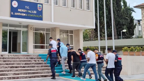 Mersin'de Aranan 10 Şahıs Yakalandı