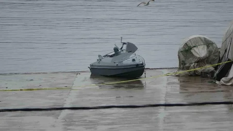 Trabzon'da menşei belirsiz insansız deniz aracı bulundu