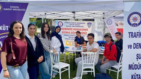 Kütahya'da üniversite öğrencilerine güvenlik bilgilendirmesi