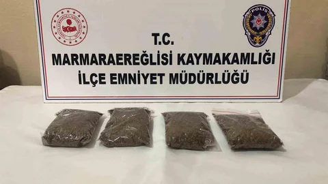 Marmaraereğlisi'nde uyuşturucu operasyonu