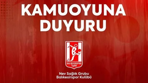 Balıkesirspor'da olağanüstü genel kurul tarihi belirlendi