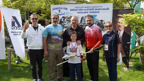 Ankara'da Sportif Sazan Balığı Yarışması