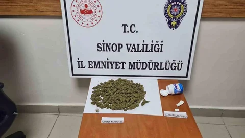 Sinop'ta uyuşturucu operasyonu düzenlendi