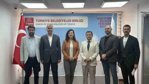 Talas Belediyesi Ankara'da proje ödülleri için önemli temaslarda bulundu.