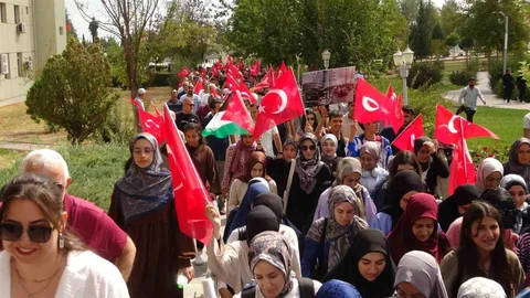 Adıyaman'da Gazze için anma ve dayanışma programı düzenlendi