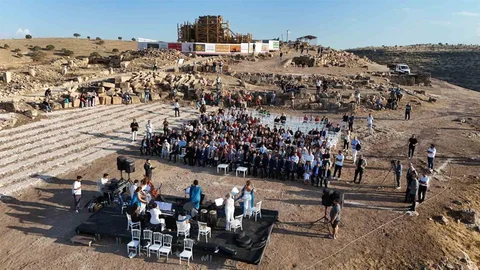 Diyarbakır'da Zerzevan Kalesi'nde Allegra Ensemble'dan etkileyici konser