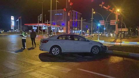 Çorum'da trafik kazası: 1 yaralı