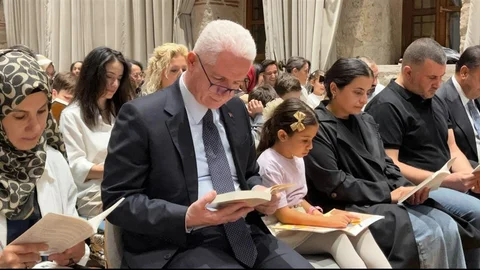 İstanbul'da kitap okumaya teşvik eden etkinlik yapıldı