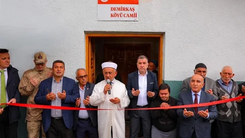 Bayburt'ta Camii Açılışı