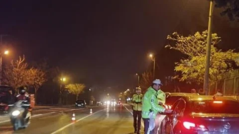 Muğla'da alkollü scooter kullanana 9 bin lira ceza