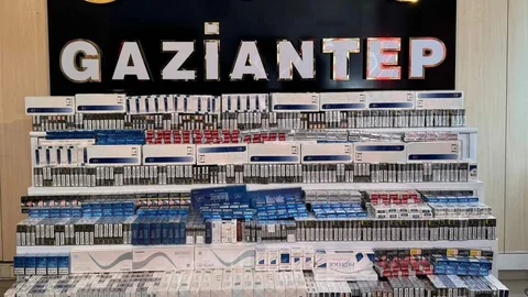 Gaziantep'te kaçakçılıkla mücadele operasyonu