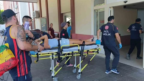 Antalya'da motosiklet kazası