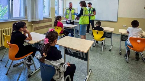 İstanbul'da RAMS Türkiye, görme engelli çocukların eğitimine katkı sağladı.