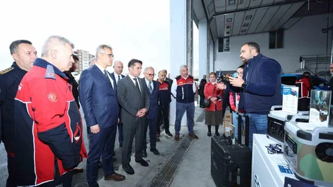 Kayseri'de Lityum İyon Batarya Yangınları Tatbikatı