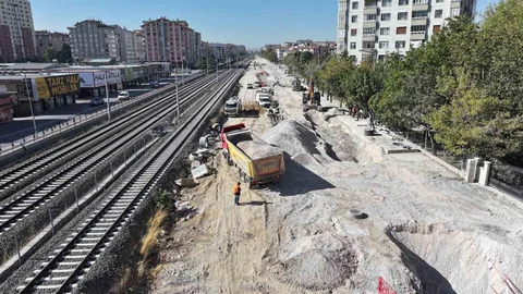 Konya'da KONYARAY Banliyö Hattı