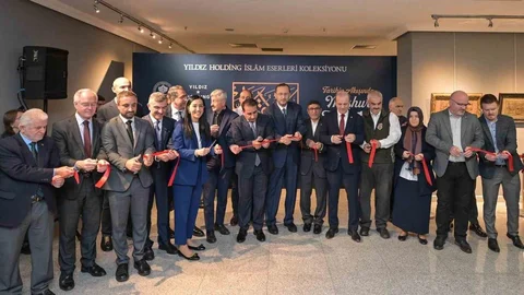 Trabzon'da Meşhur Hattatlar Sergisi ziyarete açıldı