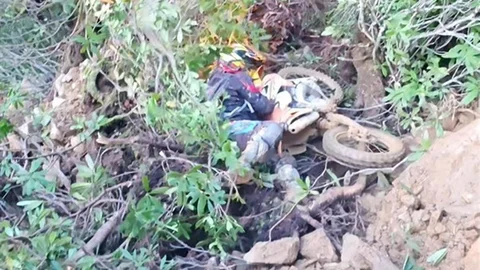 Rize'de heyelan adrenalin tutkunlarını mutlu etti