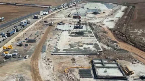 Hatay'da lojistik köy ve tır parkı inşa ediliyor