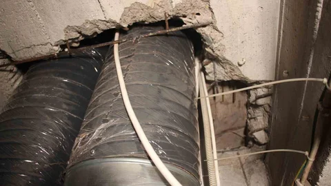 Aydın'da bina demirleri kesildi, sakinler isyan etti