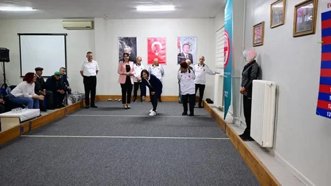 Kırklareli'nde bocce müsabakası düzenlendi