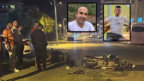 Mersin'de Motosikletler Kafa Kafaya Çarpıştı: 2 Ölü