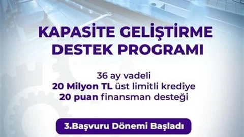 Ankara'da KOBİ'lere 20 milyon liraya kadar kredi desteği sağlanacak