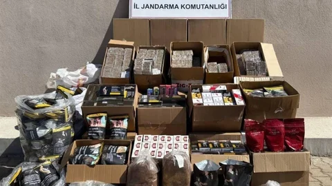 Uşak'ta kaçak tütün operasyonu