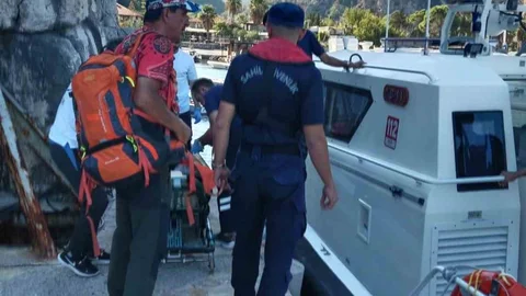 Muğla'da doğa yürüyüşü sırasında fenalaşma