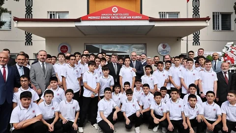 Amasya'da Erkek Kur'an Kursu açılışı