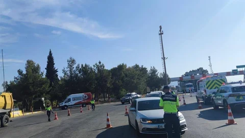 Aydın'da havadan trafik denetimi yapıldı