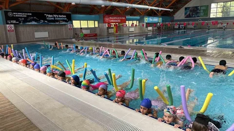 Muş'ta Yüzme Bilmeyen Kalmasın Projesi