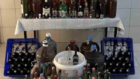 Bozdoğan'da kaçak alkol operasyonu