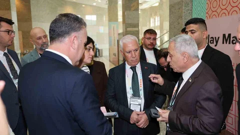 Bursa'da Filistin Heyeti ile Buluşma