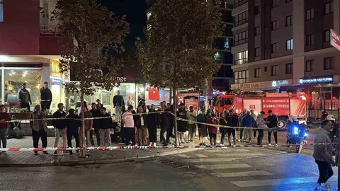 Ümraniye’de nalbur dükkanında yangın paniğe neden oldu