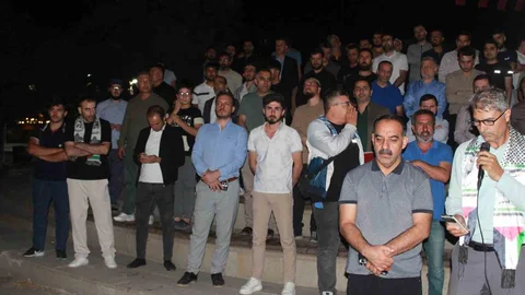 Siirt’te Sumud Filo'suna destek için eylem düzenlendi