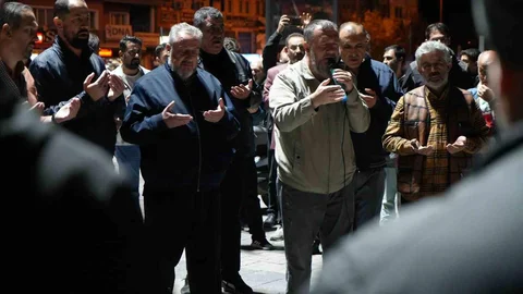 Kırıkkale'de İsrail'e Protesto