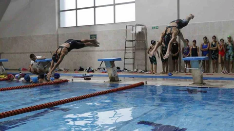 Düzce'deki yüzücülerin hedefi milli takım forması