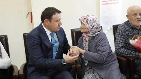 Kütahya'da huzurevi ziyareti