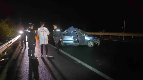 Gaziantep'te otomobil kazası meydana geldi