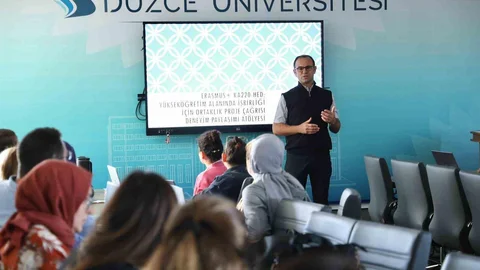 Düzce'de Erasmus+ KA220 projeleri atölyesi yapıldı