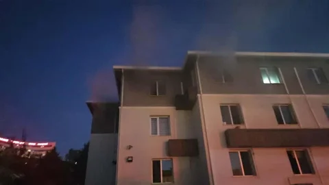 Bursa'da sağlık müdürlüğü binasında yangın çıktı