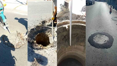 Muğla'da Baca Yükseltme Çalışmaları