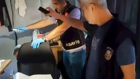 Antalya'da change araç operasyonu