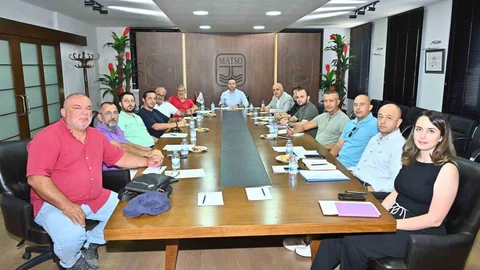 Manavgat'ta zeytinyağı fabrikası işletmecileri sorunlarını masaya yatırdı